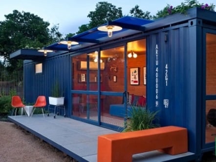 Nhà cấp 4 làm từ container siêu đẹp tiết kiệm