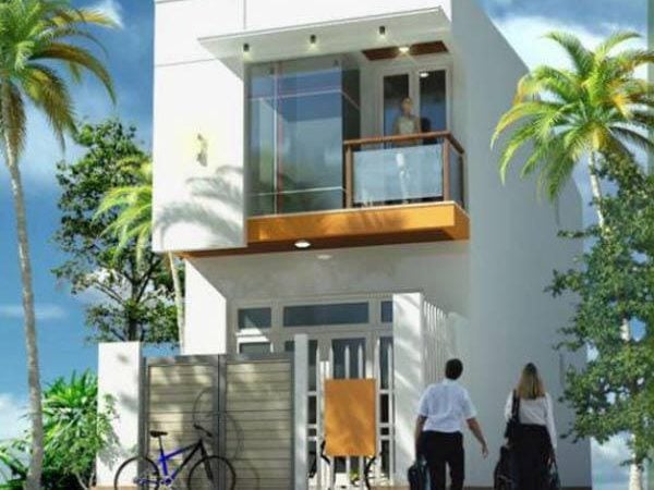 Nhà 1 trệt 1 lầu đẹp kiểu nhà ống