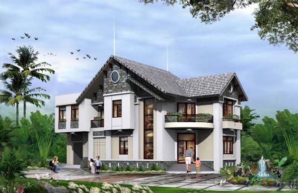 Những mẫu nhà 1 trệt 1 lầu đẹp.