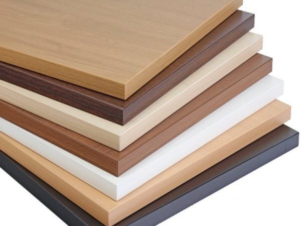 khả năng chống trầy xước của Melamine chỉ ở mức bình thường