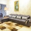 SOFA NÂU CAFE 3 BĂNG GÓC PHẢI MÃ 9191N-SF