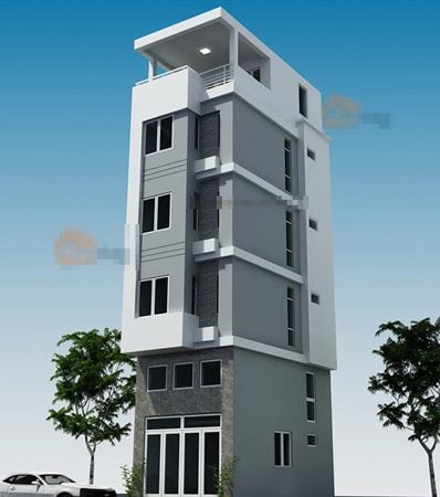 Mẫu nhà ống 30m2