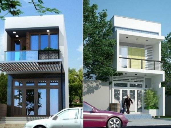 Thiết kế nhà ống nhỏ đẹp 2 tầng ấn tượng với 40m2