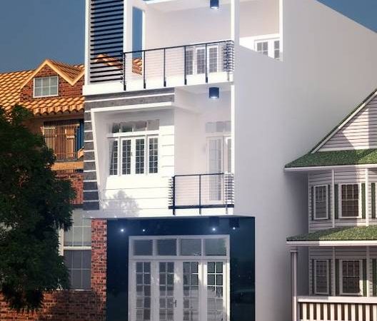 Mặt bằng nhà 3 tầng thiết kế ấn tượng