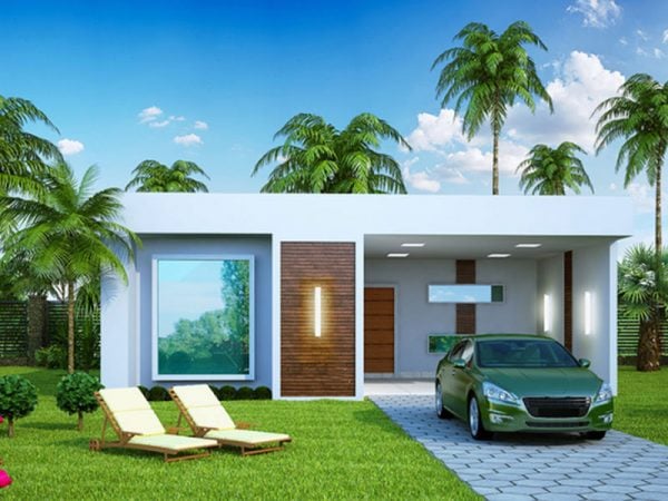 Nhà một tầng kiểu nghỉ dưỡng